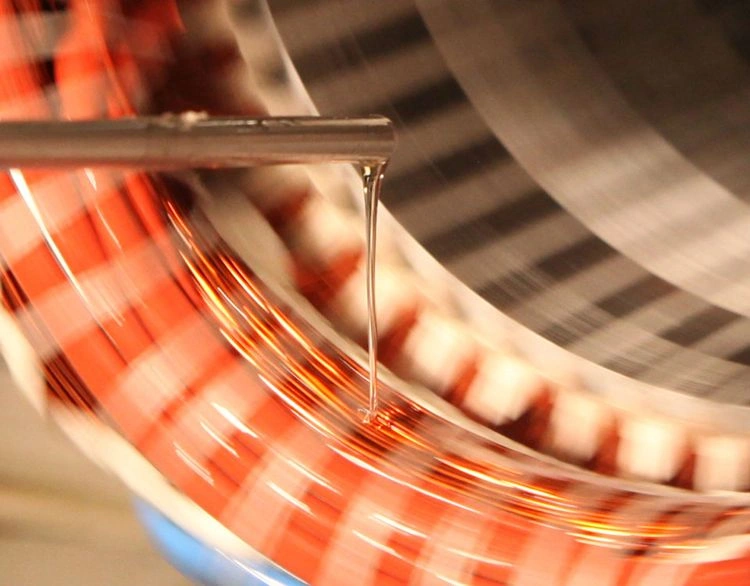 Trickling coil winding systems