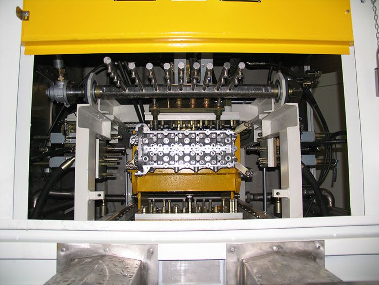 Washing machine booth plant