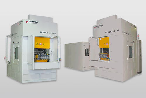 Washing machine booth plant