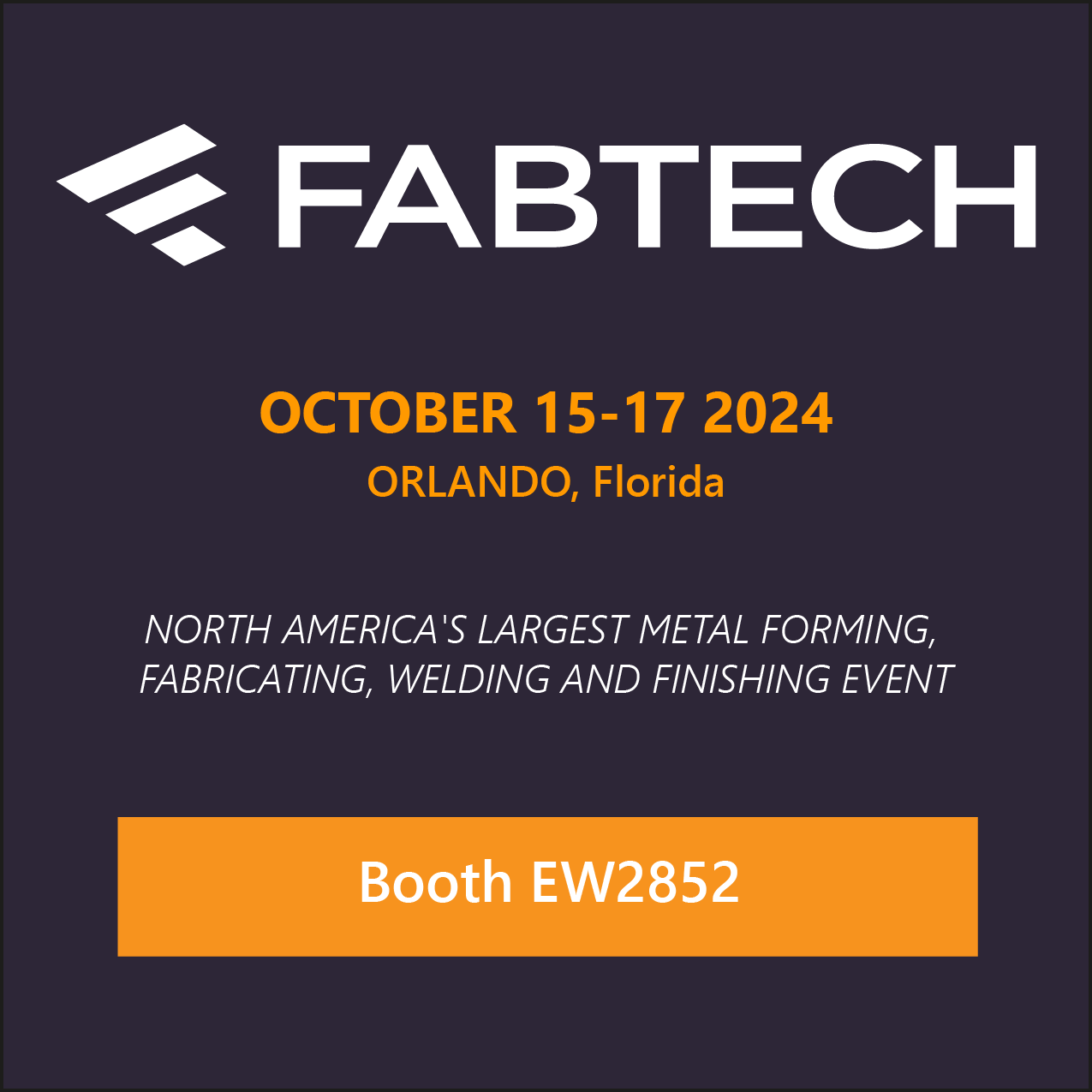 FABTECH NORTH AMERICA 2024