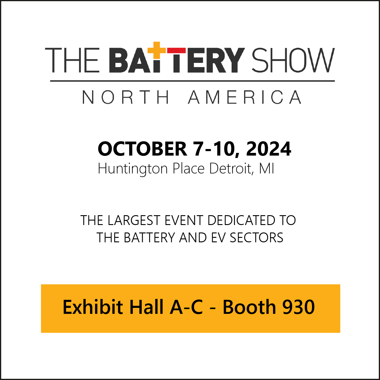 THE BATTERY SHOW 2024