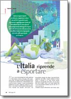 Copertina di L&rsquo;Italia riprende a esportare