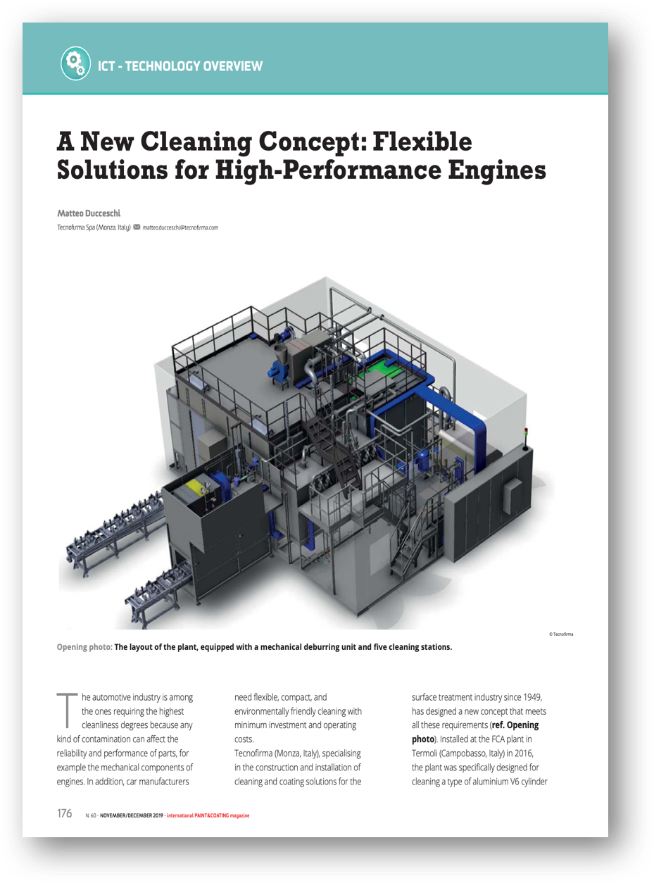 Copertina di A New Cleaning Concept: Flexible Solutions for High-Performance Engines