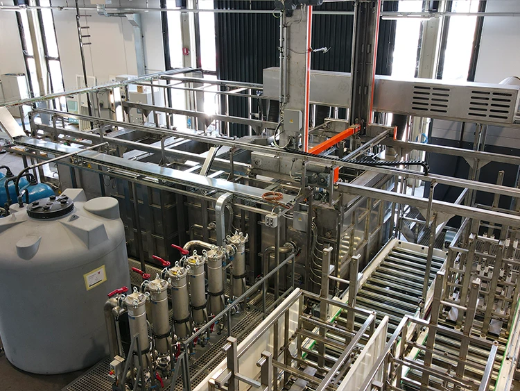 Tauchreinigungsanlagen